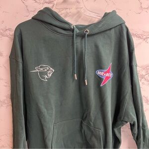 Green Mr Beast Merch Hoodie Green XL
